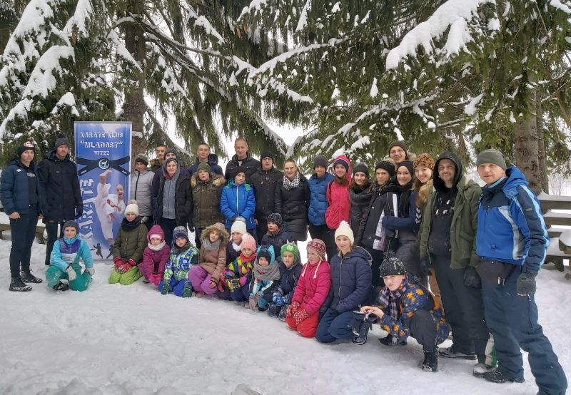 Karatisti KK Mladost Vitez posjetili Planinarski dom Zabrđe iznad Viteza