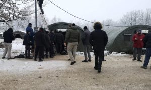 Ministar Cikotić sa saradnicima ponovo obišao Lipu kod Bihaća