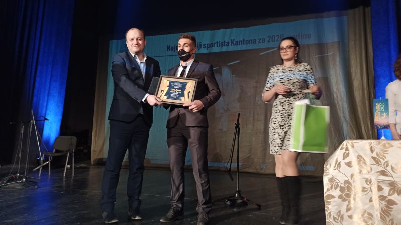 JAJCE: Održan "Izbor najboljeg sportiste Kantona za 2020. godinu" (FOTO)