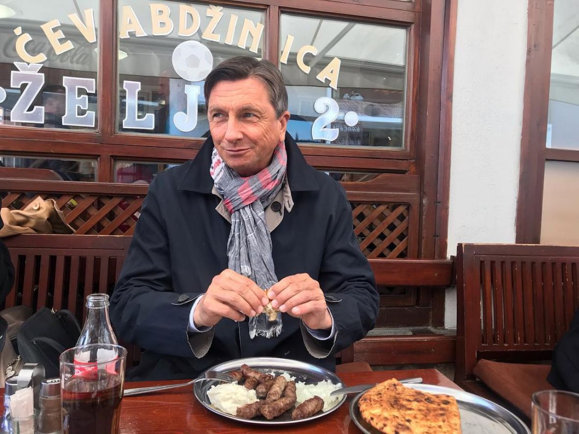 Predsjednik Republike Slovenije Borut Pahor danas u radnom posjetu BiH
