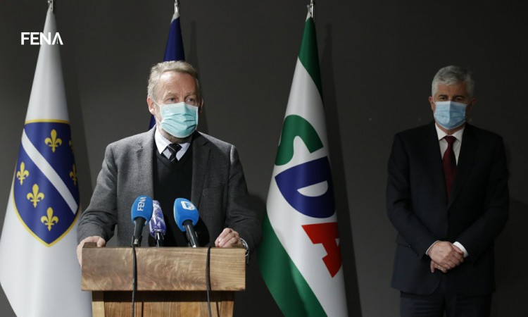 SDA i HDZ BiH razgovarali o Izbornom zakonu i funkcioniranju FBiH