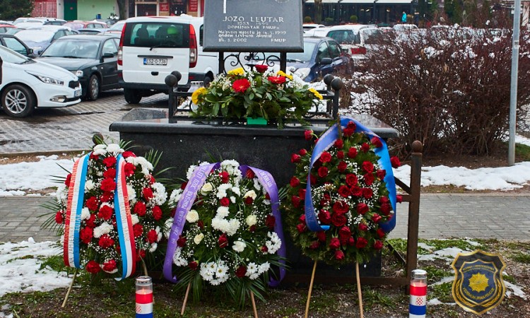 Obilježena 22. godišnjica atentata na zamjenika ministra FMUP-a Joze Leutara