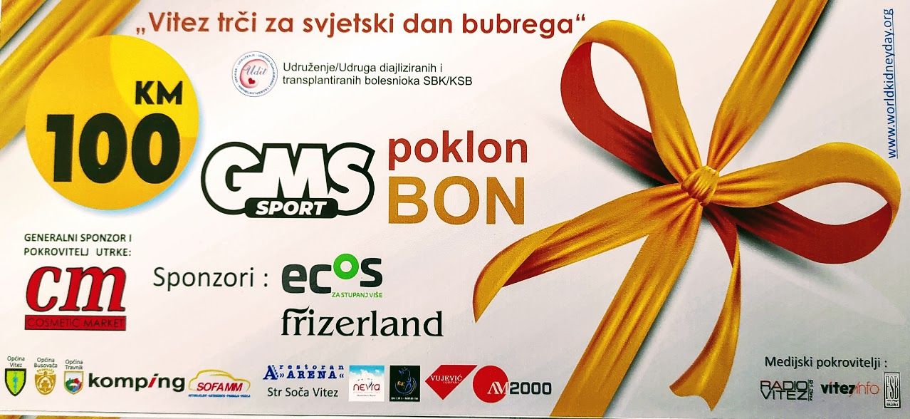 U nedjelju utrka "Vitez trči za Svjetski dan bubrega"