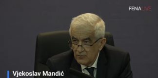 Vjekoslav Mandić: Policijski sat u FBiH od 23.00 do 05.00 sati