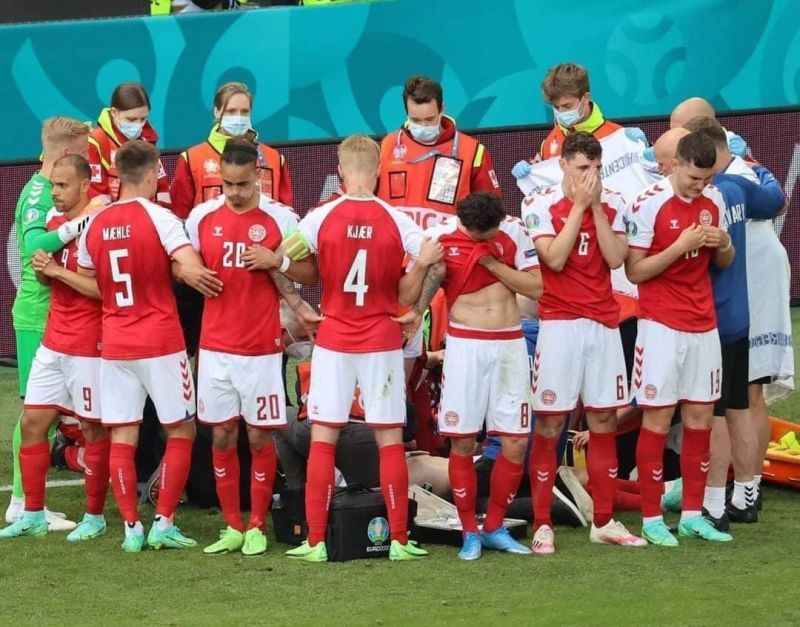 Eriksen svjestan i stabilan, prebačen u bolnicu na dalje preglede