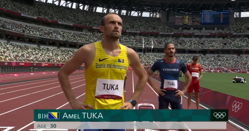 Amel Tuka se plasirao u polufinale utrke na 800 metara na Olimpijadi u Tokiju