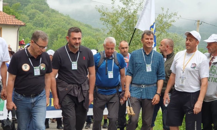 Jutros krenula posljednja etapa 'Marša mira 2021'