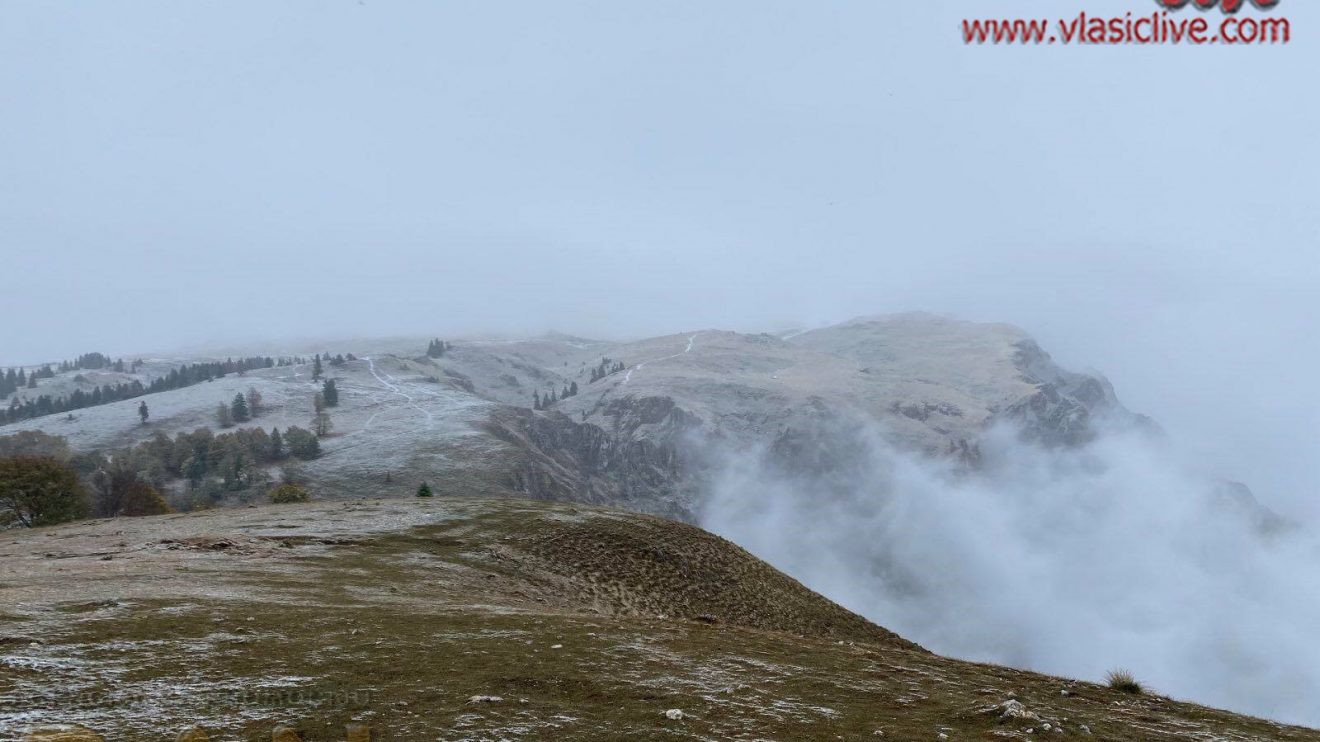 Na Vlašiću jutros pao snijeg