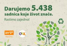 Zajednička akcija pošumljavanja OLX.ba i BH Telecoma – 5438 sadnica za život