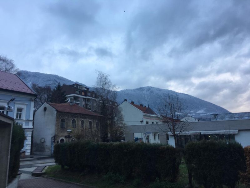 Danas oblačno, slab snijeg prijepodne, temperature do 4, na jugu do 9 stepeni