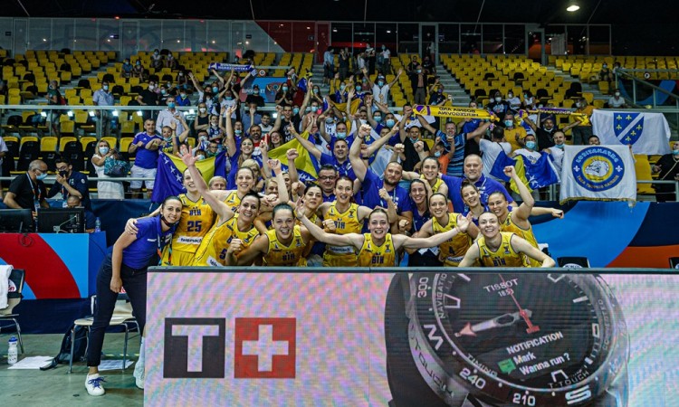 Košarkašice BiH godinu završavaju na 27. mjestu FIBA rang liste