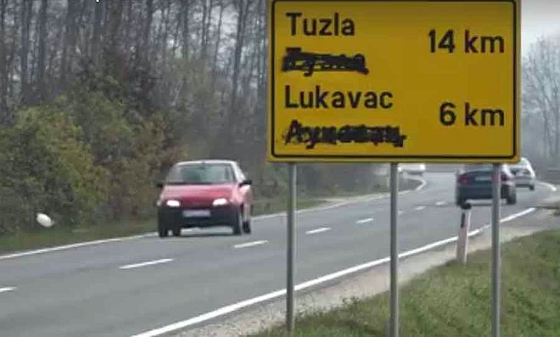 Za oštećenje saobraćajnih znakova od 400 do 1.000 KM kazne