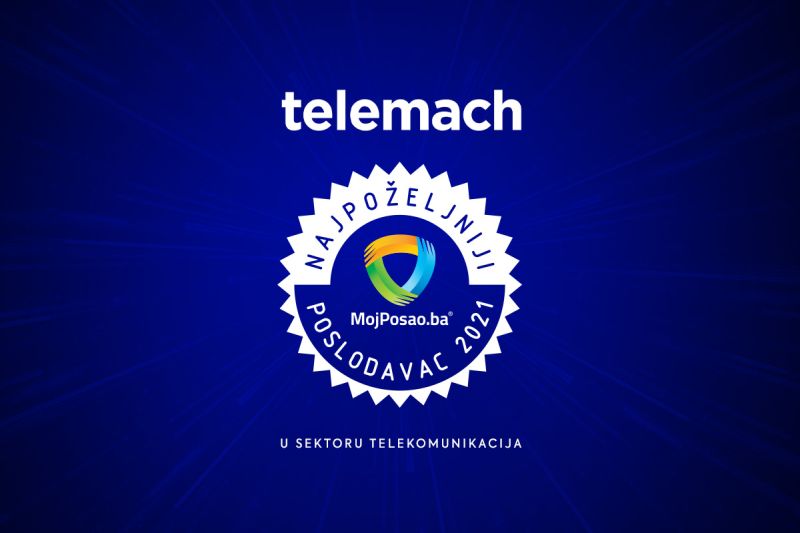 Telemach BH najpoželjniji poslodavac u telekomunikacijama u BiH