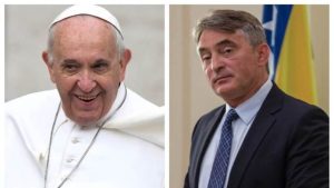 Željko Komšić sutra kod Pape