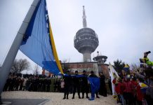 Podizanjem zastave na Humu počelo obilježavanje Dana nezavisnosti BiH
