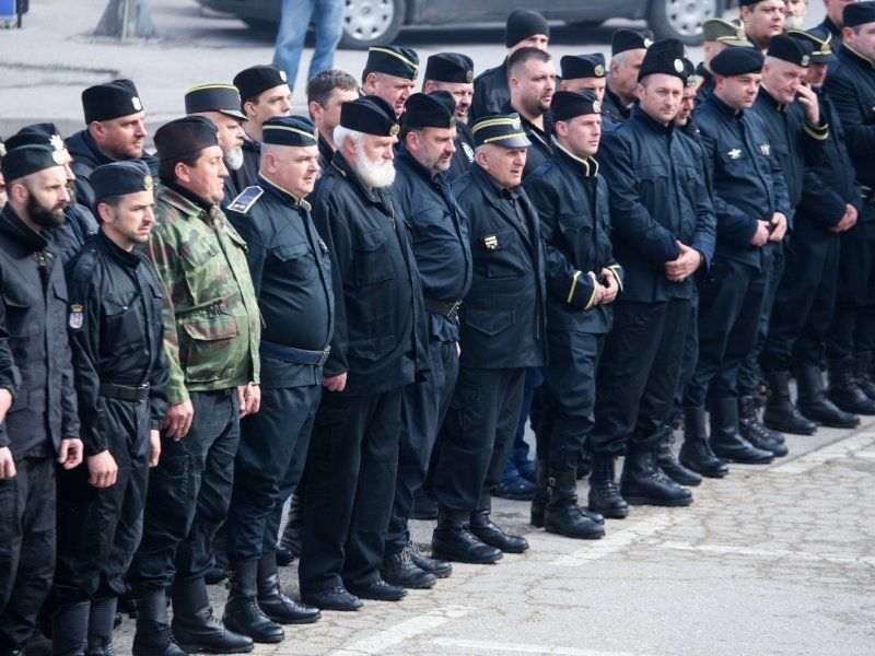 EUFOR omeo postrojavanje Ravnogoraca u Višegradu