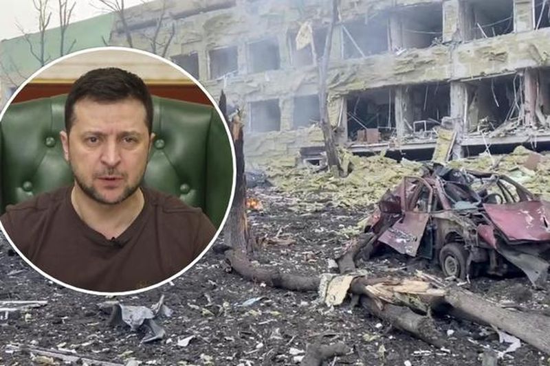 Zelenski: Opsada Mariupolja će ući u historiju odgovornosti za ratne zločine
