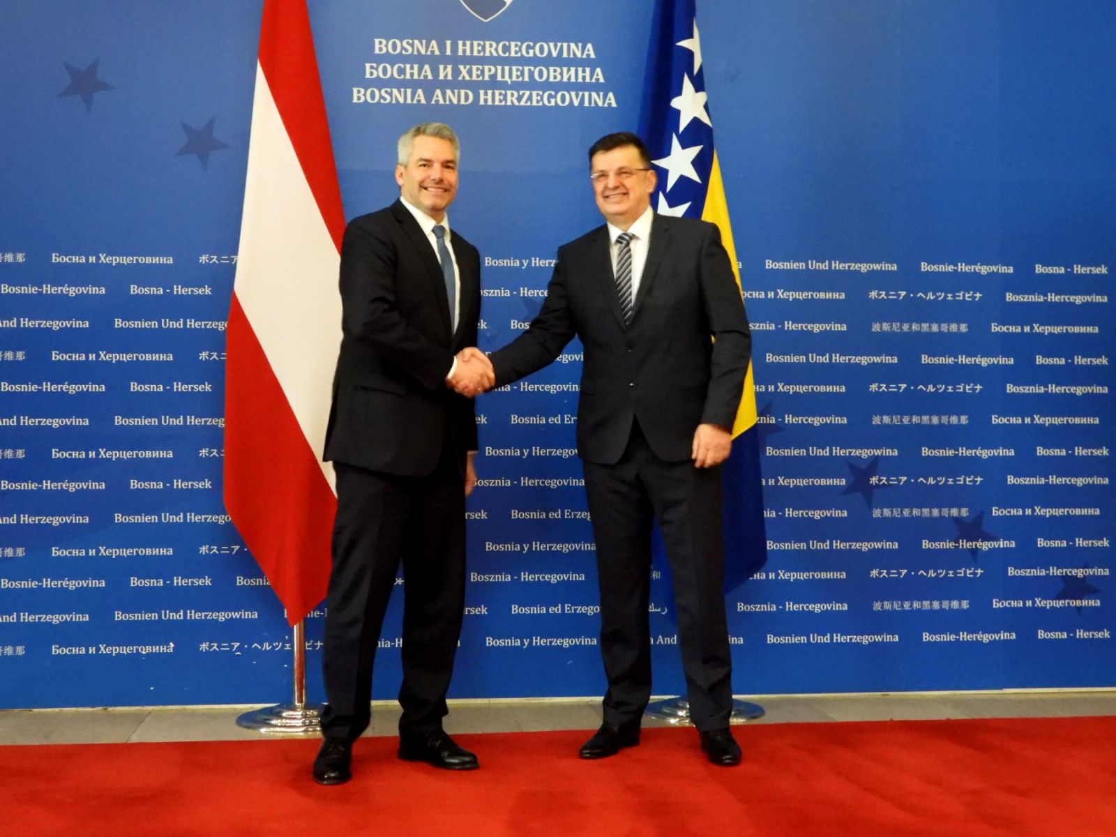 Nehammer: BiH nije i neće biti ostavljena sama