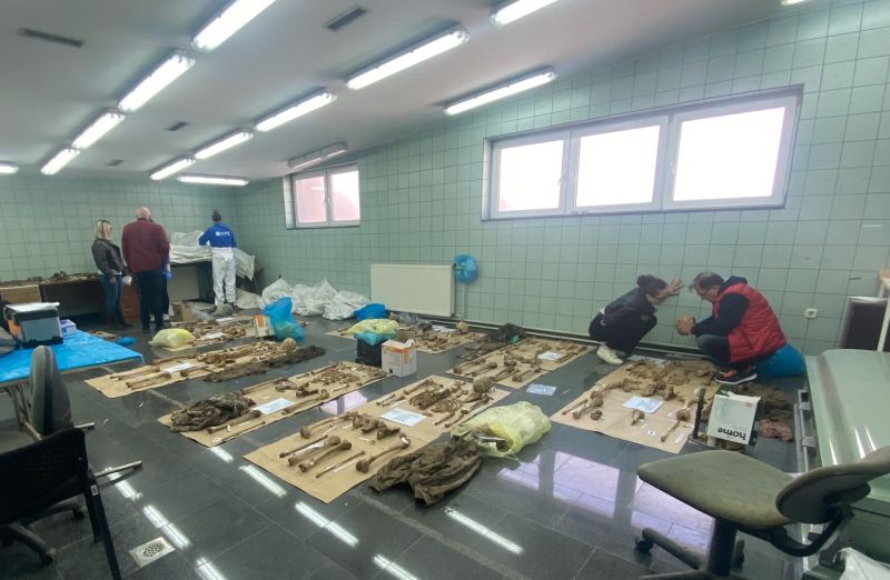 Posmrtni ostaci 11 žrtava genocida spremni za ukop u Memorijalnom centru Srebrenica