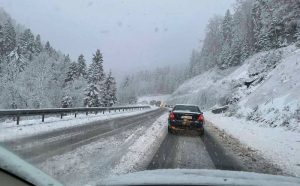 Snježno jutro zamijenit će kišoviti dan