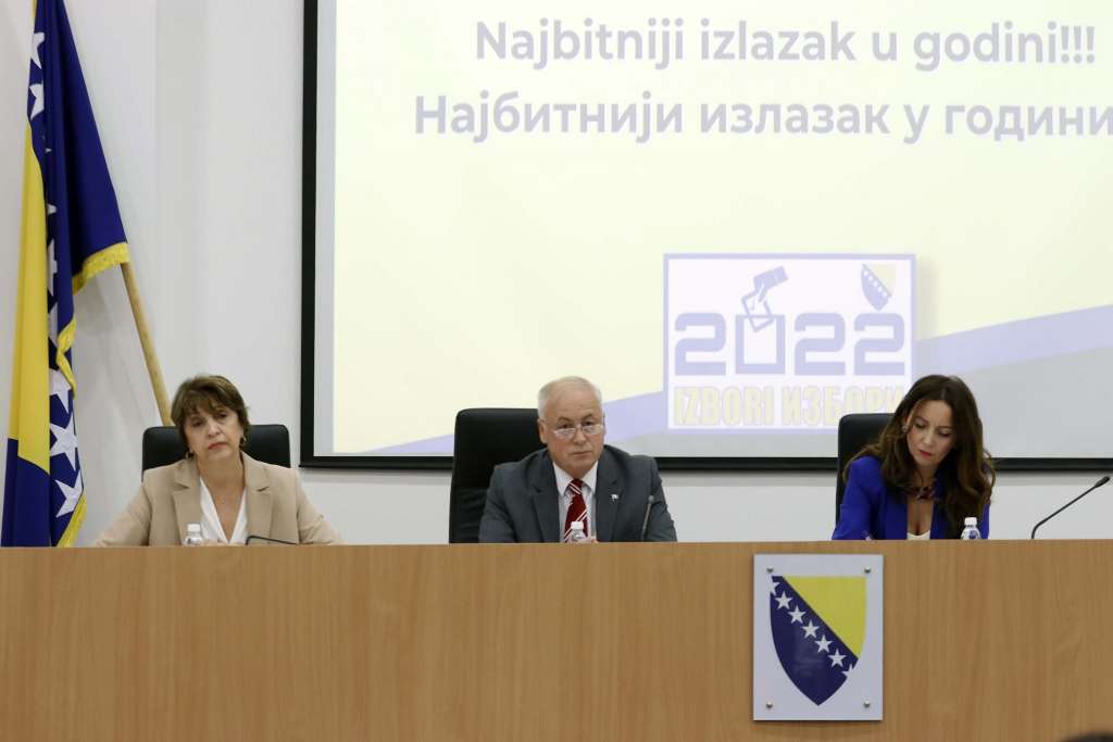 Prema preliminarnim podacima CIK-a BiH, zasad SDA i SNSD osvojili najviše glasova za PSBiH