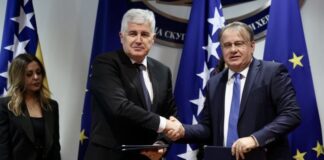 Nikšić, Čović i Dodik potpisuju sporazum o formiranju Vijeća ministara BiH