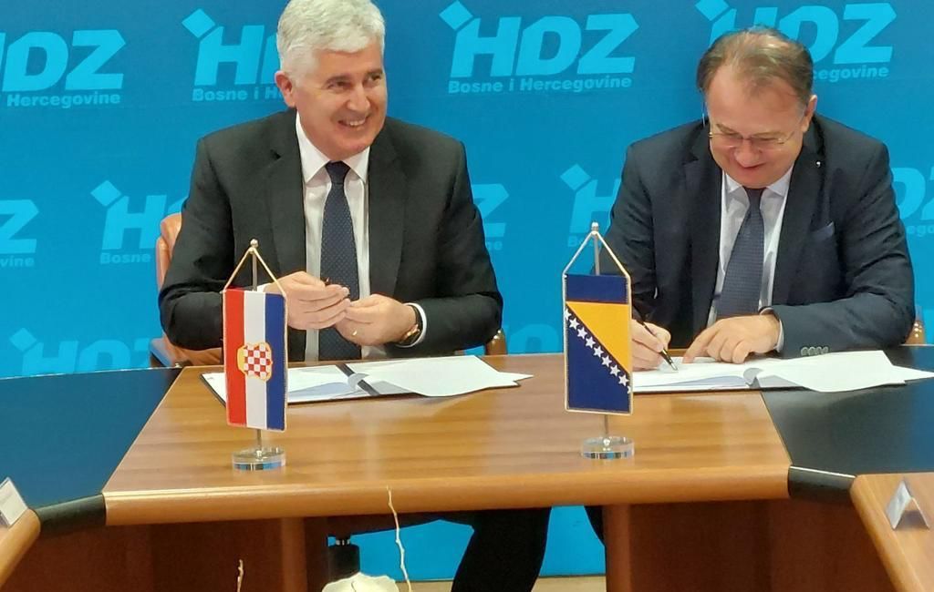 POTPISAN SPORAZUM: Nikšić: Navikli smo da smo izdajnici, Čović očekuje Vladu FBiH do 6. aprila