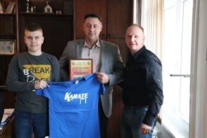 Načelnik Općine Vitez primio predstavnike Karate kluba "Mladost"
