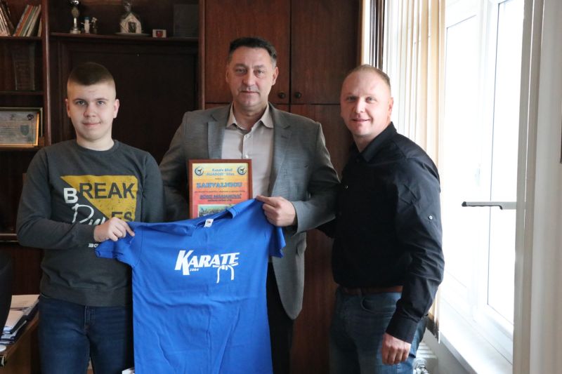 Načelnik Općine Vitez primio predstavnike Karate kluba "Mladost"