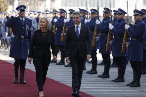 Borjana Krišto dočekala Goloba u njegovoj prvoj zvaničnoj posjeti BiH