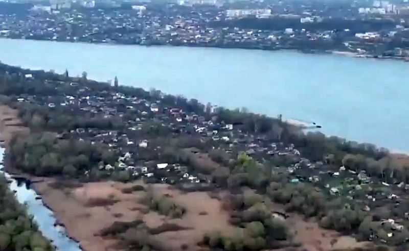 Ukrajinski rat: Izvještaji govore da Kijev osigurava mostobran preko rijeke Dnjepar