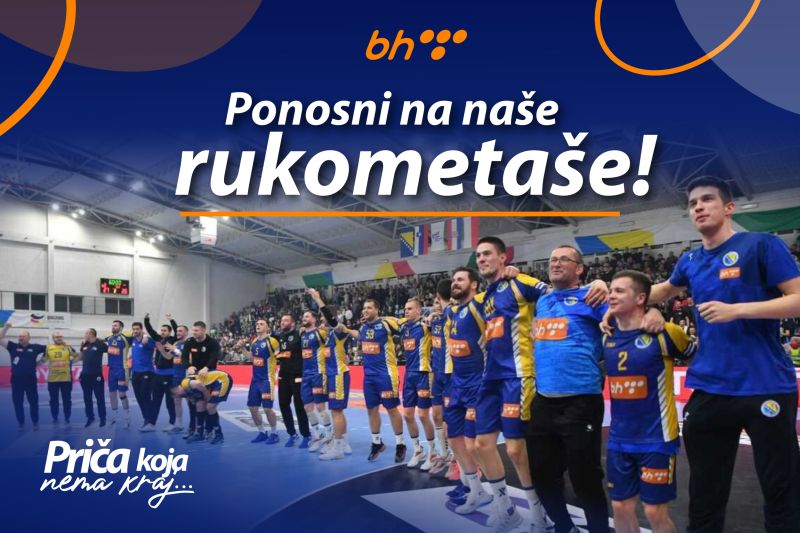 BH Telecom čestita rukometašima BiH na izborenom Euru