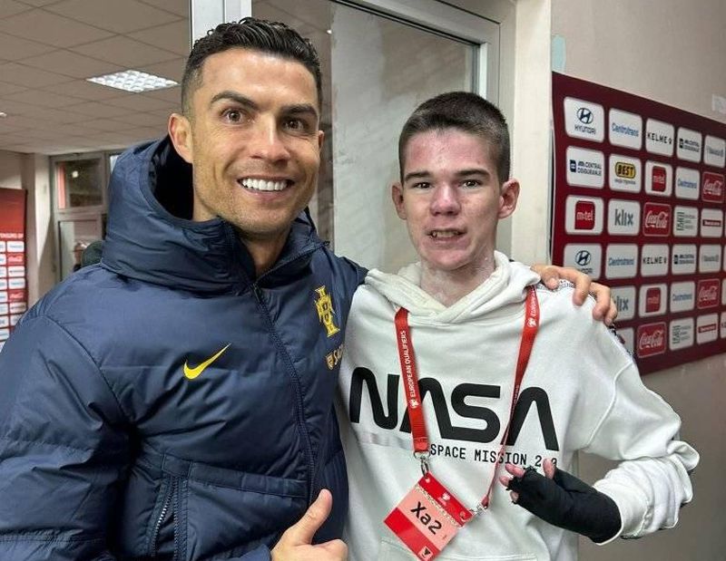 Veliki Cristiano Ronaldo! Nogometaš ispunio želju Farisa Nožića