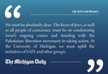 The Michigan Daily: Kao Jevreji se odlučno protivimo cionizmu