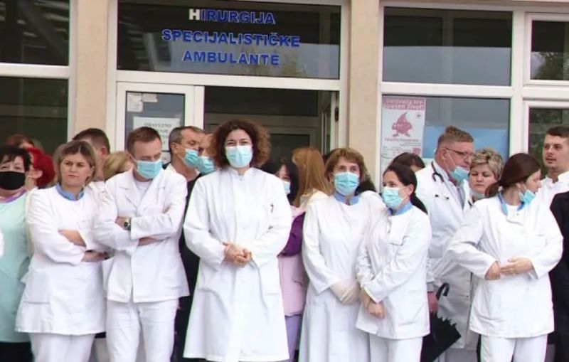 Ljekari za sutra širom FBiH najavili polusatni štrajk upozorenja