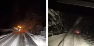Snijeg napravio saobraćajni kolaps prema Romaniji