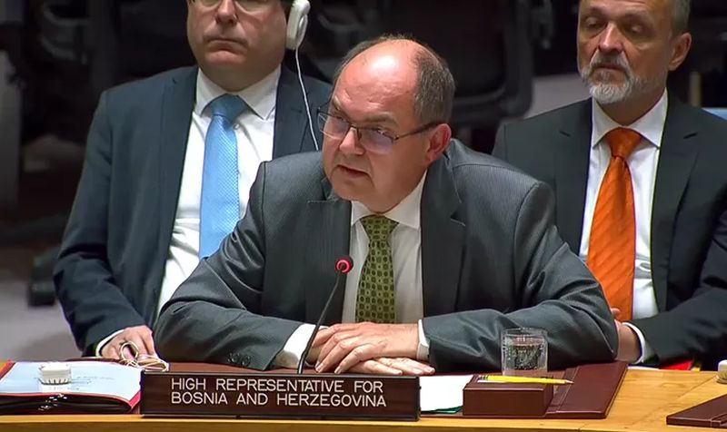 Schmidt upozorio UN na do sada nezabilježene napade na mirovni sporazum