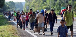 Migranti nastavljaju marš kroz Meksiko prema Sjedinjenim Američkim Državama