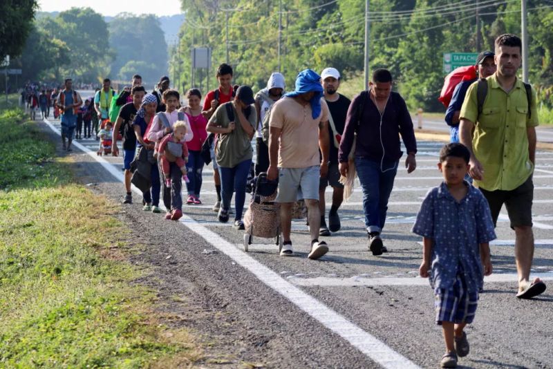 Migranti nastavljaju marš kroz Meksiko prema Sjedinjenim Američkim Državama