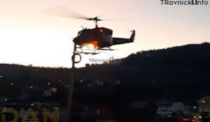 VIDEO: Intervenisao i helikopter EUFOR-a: Jučer nezgoda kod Travnika