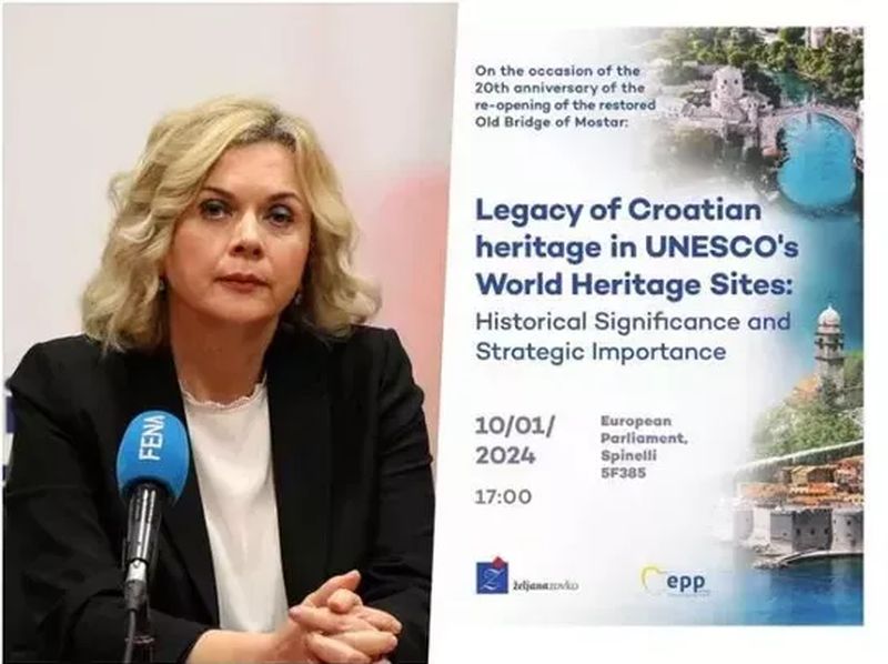 SDA: Stari most nije 'hrvatsko kulturno naslijeđe', drska uvreda EU parlamentarke iz Hrvatske