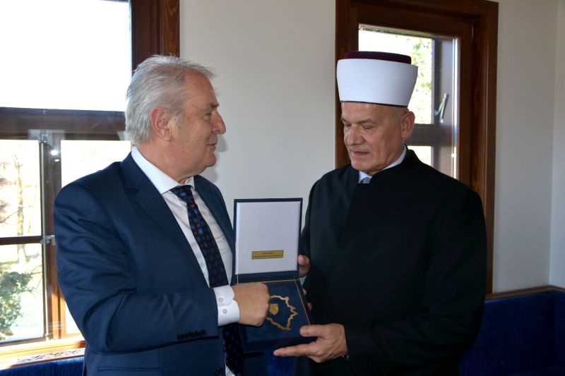 Potpredsjednik Refik Lendo posjetio muftiju banjalučkog Ismaila ef. Smajlovića