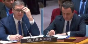 Vučić na sjednici Vijeća sigurnosti UN govorio o 'nepodnošljivim odlukama' Kosova za Srbe