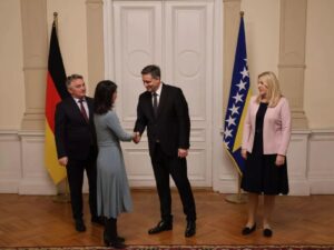 Sastanak u Predsjedništvu: Baerbock jasno markirala političare koji ne djeluju u skladu s Dejtonskim sporazumom