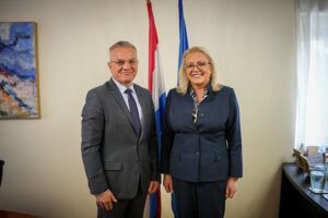 Predsjednica Federacije BiH Bradara posjetila Središnji državni ured za Hrvate izvan Republike Hrvatske