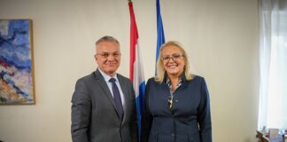 Predsjednica Federacije BiH Bradara posjetila Središnji državni ured za Hrvate izvan Republike Hrvatske