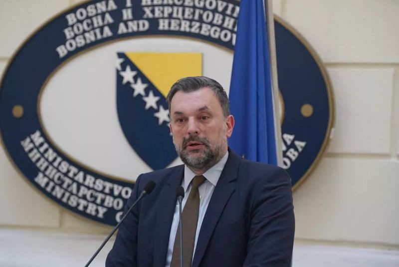 Konaković danas održao press konferenciju u MVP BiH