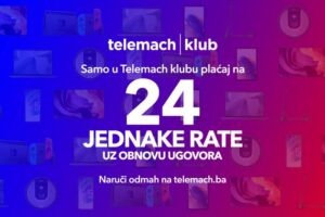 Novo u Telemachu: Plaćajte uređaje na 24 jednake rate po super cijenama i uz besplatnu dostavu