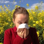 Nagli pad polena alergenih biljaka u zraku