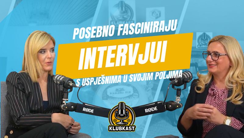 Emela Burdžović u Klubkastu: Uživam u razgovorima s uspješnim ljudima